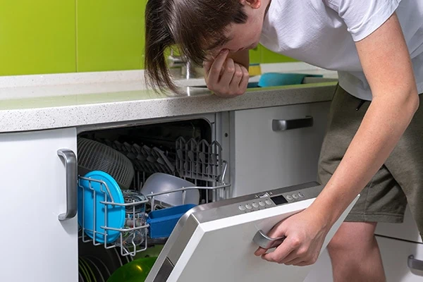 Dishwasher smells bad we fix in Manhattan