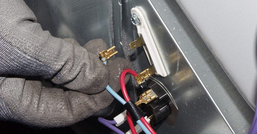 Blown Thermal Fuse