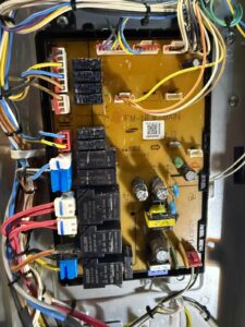 Dishwasher main control board replacement