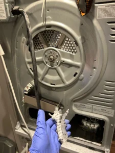 Dryer Heating Element Area Lint Cleanup Service